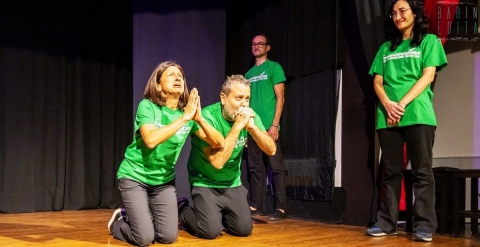 Bari, ImprovAbili: la compagnia che mette in scena l'inedita "improvvisazione teatrale"